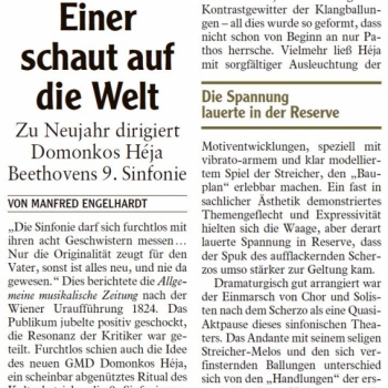 Kritik Beethovens Neunte