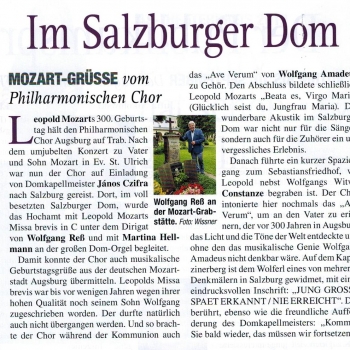Bericht Salzburg-Fahrt